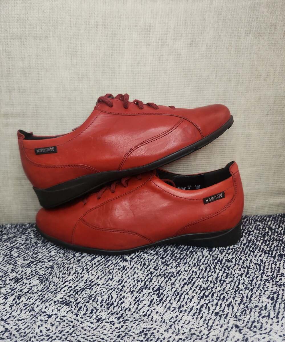 Mephisto Red Fashion Comfort Shoes Women’s US Size 6